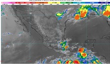 Satélite GOES Este Tope de Nubes México